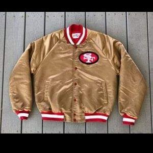 Vintage 49er bomber jacket